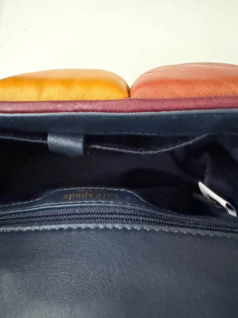 Kate Spade Boxxy Crossbody Bag multi color Leather 3D